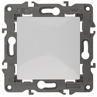 Выключатель кнопочный без рамки Эра Elegance 1-кл. белый картинка